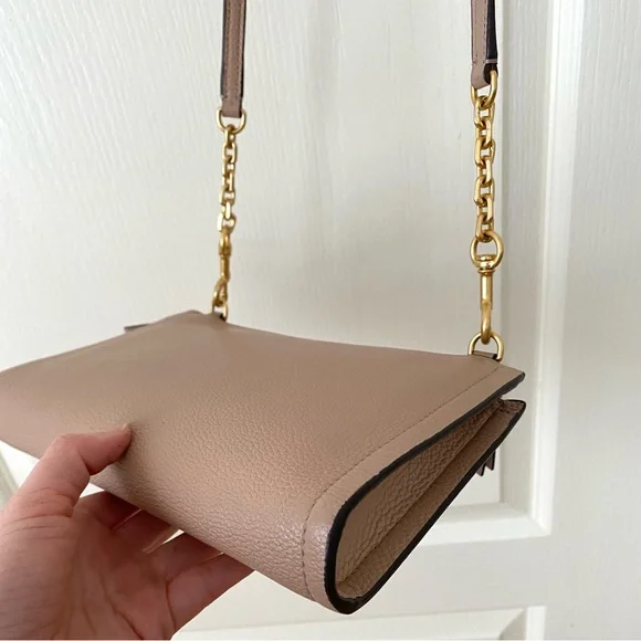 Tory Burch Tan Leather Crossbody Bag - Picture 11 of 13